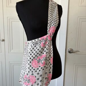 Free People Floral Crossbody Tote Bag